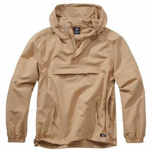 Brandit Été Coupe-Vent, Veste Imperméable, Anorak, Veste de Sport, Taille S À 5XL - Chameau, XL