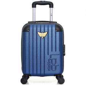 Valise Cabine 4 roues simples Marianne 55 cm marine