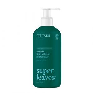 Attitude Lotion Corporelle, EWG Verified, Cr&egrave;me Hydratante Test&eacute;e Dermatologiquement, V&eacute;gane, Sans Odeur, 473 mL