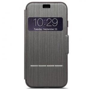 Moshi 99MO072008 - Coque de protection Sense Cover avec rabat pour iPhone 7