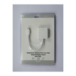 Temium Adaptateur Sinox Mini Display vers VGA 0,2m Blanc