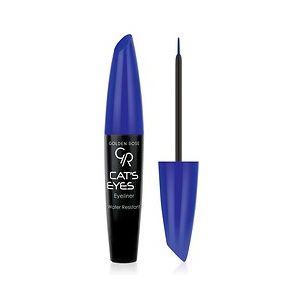 Image de Golden Rose Eyeliner Cat's Eyes liner Mat Bleu sublimera votre regard