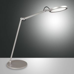 Image de Lumiere Fabas Luce Regina Lampe de table LED intégrée Aluminium Verre