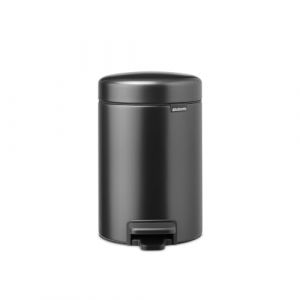 Brabantia Pedal Bin NewIcon, 3L, Confident Grey