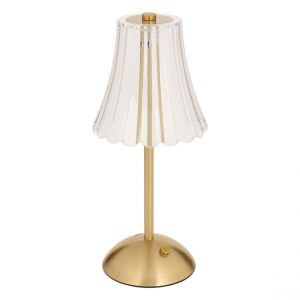 Lampe LED batterie Aneth doré