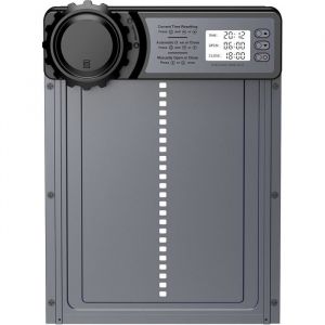 Porte Automatique Pour Poulailler - Underscore - Masterfun - Aluminium &Eacute;tanche - Minuterie - &Eacute;cran Lcd.