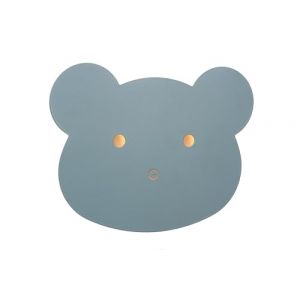 Lucide CHARLIE - Applique murale Chambres d'enfant - LED Dim. - 1x7W 2700K - Bleu