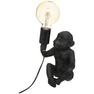 Image de Atmosphera Lampe à Poser Design "Singe" 24cm Noir