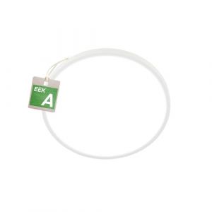 BRILONER - Plafonnier LED, classe énergétique A, 12,7W à 2900lm, lumière blanche neutre, décor aluminium, lustre salon, chambre, luminaire plafonnier, cuisine, 33x6 cm, blanc