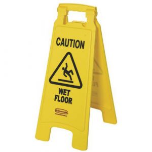 Rubbermaid Panneau d'avertissement 'Caution Wet Floor'