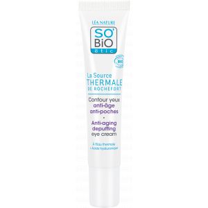 So'Bio Étic Contour Yeux Anti-Âge Anti-Poches "La Source Thermale" - 15 ml