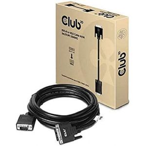 Club 3D Kabel dvi> vga 3m St/St retail - Cable - Digital/Display/Video (CAC-1243)