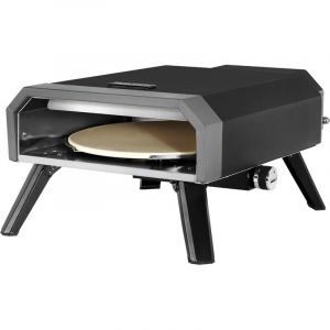 Four à Pizza Gaz Extérieur, Barbecue à Pizza de 4 kW avec Pierre Pizza de ⌀33 cm, Allumage Automatique et Pieds Pliables Royal Gourmet