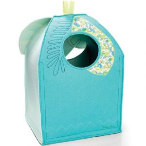 Lilliputiens Corbeille de rangement Georges le l&eacute;murien