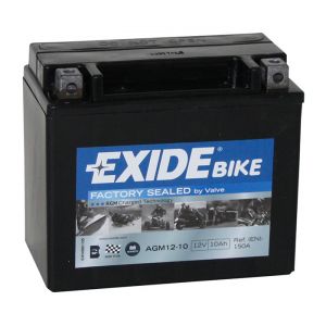 Exide Batterie moto AGM12-10 12v 10ah 180A