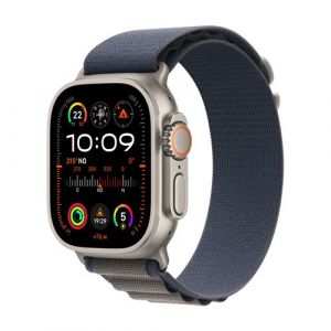 Apple Watch Ultra 2 GPS + Cellular - Titanium Case - Blue Alpine Loop - 49 mm - M