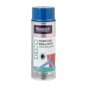 Nuance Peinture aerosol - Bleu - Brillant - 400ml
