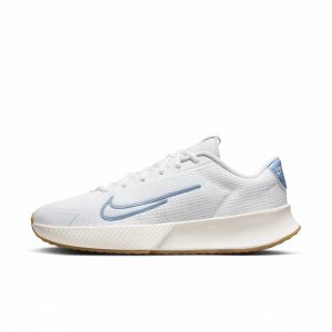 Image de Nike Court Vapor Lite 2 Chaussures Toutes Surfaces Femmes - Blanc, Bleu Clair