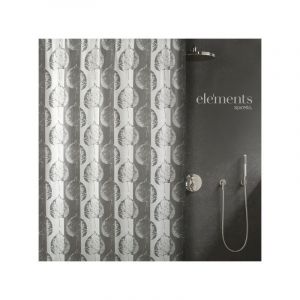 Spirella Elements by rideau de douche Polyester LEF 240x180cm Taupe