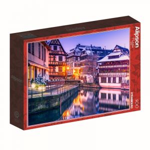 Puzzle de 500 pièces Alipson Puzzle Strasbourg