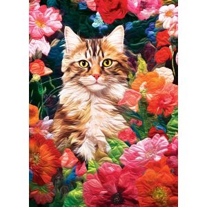 Image de Master pieces Quilted - Caché dans le Jardin de Fleurs