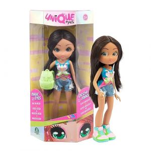 Giochi Preziosi UNIQUE EYES, Poupée de 25 cm - Collection Papillon - Victoria, avec Leur Regard Qui Te Suit des Yeux, avec vêtements Printemps été, Jouet pour Enfants dès 3 Ans, MYM441