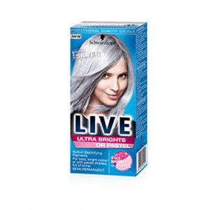 Schwarzkopf LIVE Ultra Brights Or Pastel Semi-Permanent 098 Steel Silver