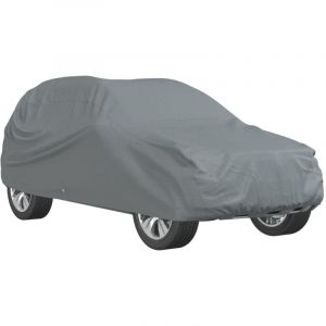 VidaXL Housse de voiture suv compl&egrave;te gris m tissu non tiss&eacute; n/a