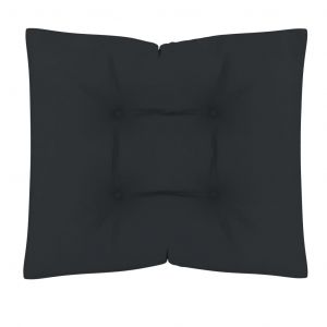 VidaXL Coussin de plancher de palette 60x61x10 cm Anthracite