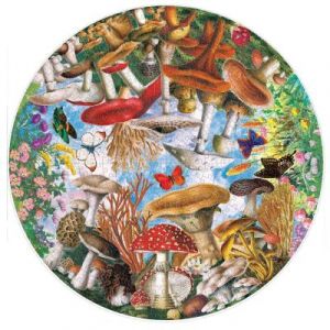 Image de Eeboo Puzzle Mushrooms and Butterflies - 500 pcs