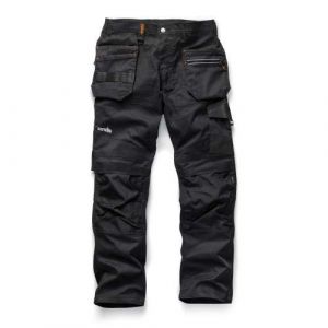 Scruffs Pantalon de travail Trade Flex 46R noir