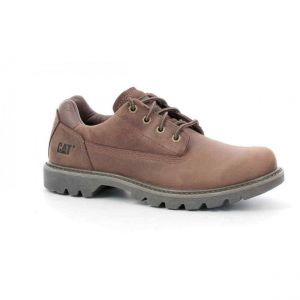 Image de Caterpillar Sneakers Bas pour homme en cuir marron