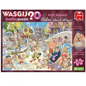 Jumbo Retro Destiny 8 Haute Saison 1000pcs Jeu de Puzzle, 1110100329, Multicolore