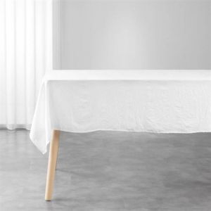 Nappe Microfibre Suzy 140x240cm Blanc