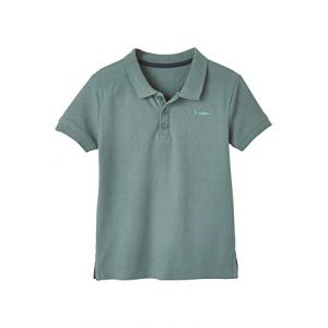 Vertbaudet Polo Manches Courtes Broderie Poitrine garçon Kaki Clair 6A