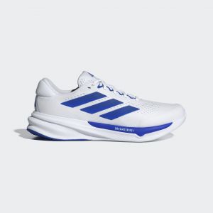 Adidas Supernova Stride 2 Chaussure De Running Sans Stabilisateurs Hommes - Blanc, Bleu, Pointure 44
