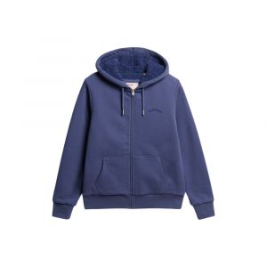 Superdry Sweatshirt à capuche zippé et doublé en peau lainée femme