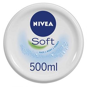 Nivea Soft Moisturising Cream for Face Hands and Body - 500 ml