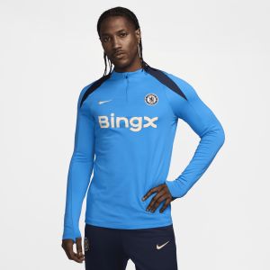 Nike Haut d'entra&icirc;nement de football Dri-FIT Chelsea FC Strike pour Homme - Bleu - Taille M - Male