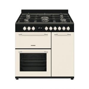 Image de Rosières Piano de cuisson 90CM MIXTE CREME - RDYGE3966CMC/E