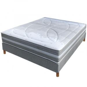 Essenzia Ensemble Matelas à ressorts Sommier Tradition 140x190 cm