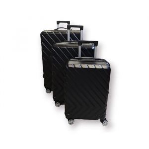 Set de 3 valises Abs Umberto Ravelli - Noir