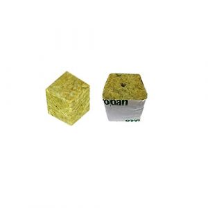 Grodan Cubes de laine de roche en carton par 98 36x36x40mm