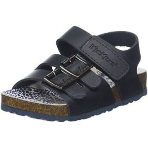 Kickers Magination, Sandales Bout Ouvert Gar&ccedil;ons, Bleu (Marine), 31 EU
