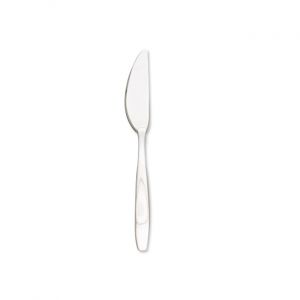 Amefa Couteau &agrave; beurre 18/10 de 3mm finition miroir- Lot de 6 - Florence