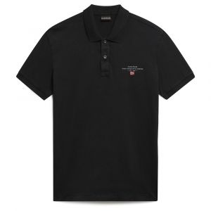 Napapijri Polo Manche Courte Elbas L Black 041