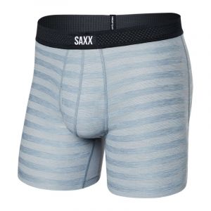 Saxx Underwear DropTemp Cooling Mesh - Boxer Mid Grey Heather M