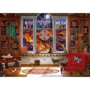 KS Games Puzzle 3000 pièces : Méfait au clair de lune