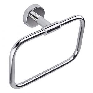 INDA A60160AL Styl Porte-Serviettes en Acier Inoxydable Brillant 7 x 21 x 16 cm