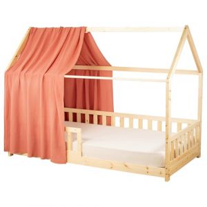 Sevira Kids Ciel de lit cabane gaze coton jeanne